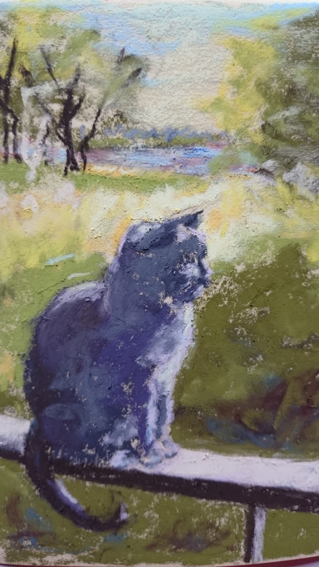 kuva taideteoksesta, jonka nimeltään Sunny auringossa